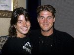 Amsterdam 28 Juli 1997
Martijn Krabbe met zijn vriendin ( zijn latere vrouw Armanda Krabbe )
© Foto Peter Smulders BV