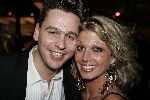 Amsterdam 8 december 2005
VIP avond miljonairs fair in Rai. 
Matthijs Albers met een vriendin