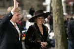 Utrecht 15 december 2005
Prinses Maxima en Prins Willem Alexander bij de Dom Kerk