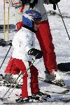 Oberlech 27 december 2005
Linda de Mol met Julian en Noah op ski vkantie