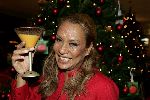 Amsterdam 12 december 2005
Kerstdiner bij de kersentuin met bn ers van Talpa in keuken en bediening.    Patty Brard