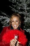de Kwakel 23 december 2005
Kerstborrel Gerard Joling.
Patty Brard met champagne
