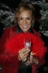 de Kwakel 23 december 2005
Kerstborrel Gerard Joling.
Patty Brard met champagne