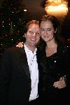 Amsterdam 12 december 2005
Kerstdiner bij de kersentuin met bn ers van Talpa in keuken en bediening. Paulien Huizinga en Michiel Mol