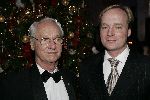 Amsterdam 19 december 2005
Kerstborrel Princess in het amstel hotel.
Prins Carlos met zijn vader Prins Carl Hugo
