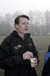 Amersfoort 10 december 2005
Prins Constantijn voetbaLt met gehandicapten.
Drinkt hier een kopje koffie