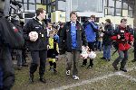 Amersfoort 10 december 2005
Prins Constantijn Prins Pieter Christiaan voetballen met gehandicapten.