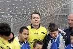 Amersfoort 10 december 2005
Prins Constantijn voetbalt met gehandicapten.
