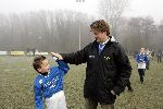 Amersfoort 10 december 2005
Prins Pieter Christiaan voetbalt met gehandicapten en speelt als scheidsrechter
