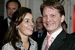 Amsterdam 19 december 2005
Kerst borrel Princess in amstel hotel.
Prins Pieter Christiaan en Prinses Anita