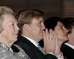 Amsterdam 7 december 2005
Uitreiking prins Claus prijzen in muziekcentrum aan het ij.
Prins Willem Alexander