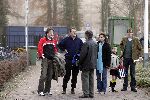 Amersfoort 10 december 2005
Prins Constantijn Prins Pieter Christiaan en Prinses Anita voetballen met gehandicapten.