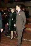 Amsterdam 7 december 2005
Uitreiking prins Claus prijs in het ij muziek theater.
Prinses laurentien en Prins Constantijn