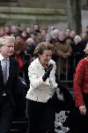 Utrecht 15 december 2005
Maxima Prins Willem Alexander Koningin B eatrix en Prinses margriet bij Dom kerk in Utrecht. Boele Staal