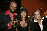 Amsterdam 8 december 2005
VIP avond miljonairs fair in Rai. 
Ramon Beuk met een vriendin en vrouw Aron Winter
