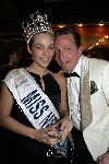 Amsterdam 8 december 2005
VIP avond miljonairs fair in Rai. 
Rob geus met miss nederland