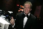 Amsterdam 8 december 2005
VIP avond miljonairs fair in Rai. 
Robert doornbos