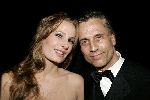 Amsterdam 8 december 2005
VIP avond miljonairs fair in Rai.
Robert Schoemacher met vriendin Claudia