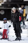 Oberlech 27 december 2005
Linda de Mol met familie op ski vkantie.
Sander Vahle met Noah