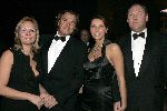 Amsterdam 8 december 2005
VIP avond miljonairs fair in Rai.
Steven Beek en Twan Kwakman met partners