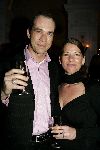 Amsterdam 19 december 2005
Kerst borrel Princess in amstel hotel.
Tina Nijkamp met man