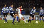 Eindhoven, 22 December 2005
Bekerwedstrijd 1/8 finale voor de Gatorade-Cup Seizoen 2005/2006. FC Eindhoven-AJAX, eindstand 1-6
Wesley Sneijder