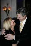 Amsterdam 19 december 2005
Kerst borrel Princess in amstel hotel.
Willeke Alberti met een vriend