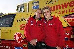 Amsterdam 8 december 2005
Winston Post bij presentatie van Dakar rally team. met evert Dollevoet