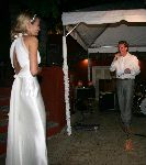 Curacao 30 December 2004
Trouwen Edwin Smulders met Anouk Voorveld 
Edwin zingt speciaal voor zijn vrouw Anouk het liedje 