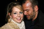 Hilversum 28 januari 2006
Chantal Janzen en Roel Kyvelos na opnames Idols.