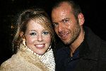Hilversum 28 januari 2006
Chantal Janzen en Roel Kyvelos na opnames Idols.