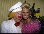 Den Haag 28 Juni 1991
Connie Breukhoven ( Vanessa ) met de russische Clown Oleg Popov