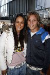 Amsterdam 30 januari 2006
Presentatie nieuwe t shirts dutchy puppy met Bridget Maasland.
Jamie di-rect met vriendin Elize