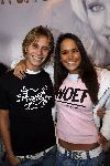 Amsterdam 30 januari 2006
Presentatie nieuwe t shirts dutchy puppy met Bridget Maasland.
Jamie di-rect met vriendin Elize