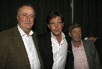 Bussum 20 januari 2006
John de Mol gekozen tot omroepman van het jaar bij Jan Tabak.
John de Mol Jr met Frits Barend en Henk v Dorp