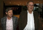 Bussum 20 januari 2006
John de Mol gekozen tot omroepman van het jaar bij Jan Tabak.
 Frits Barend en Henk v Dorp