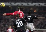 Eindhoven, 21 Februari 2006 Eerste ronde Knock-out Champions league Seizoen 2005/2006 PSV-Olympique Lyon
Jan Vennegoor of Hesselink