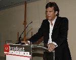 Bussum 20 januari 2006
John de Mol Jr gekozen tot omroepman van het jaar bij Hotel Jan Tabak.