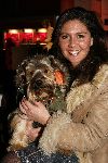 Amsterdam 28 januari 2006
sieraden en accecoires beurs in Rai.
Josefine v Asdonk met hond
