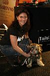 Amsterdam 28 januari 2006
sieraden en accecoires beurs in Rai.
Josefine v Asdonk met hond