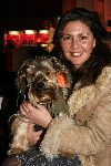 Amsterdam 28 januari 2006
sieraden en accecoires beurs in Rai.
Josefine v Asdonk met hond