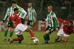 Alkmaar, 23 Februari 2006
UEFA wedstrijd heenronde tussen AZ en Betis Sevilla, eindstand 2-0 en in de verlenging 2-1 waardoor Betis een ronde verder ging Shota Aveladze en Kew Jaliens