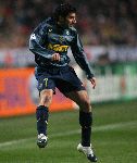Amsterdam, 22 Februari 2006 Champions League 1e ronde na voorrondes Seizoen 2005/2006 AJAX-Internationale, Eindstand 2-2 Luis Figo