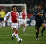 Amsterdam, 22 Februari 2006 Champions League 1e ronde na voorrondes Seizoen 2005/2006 AJAX-Internationale, Eindstand 2-2 Mauro Rosales