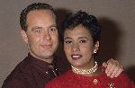 Amsterdam, 3 Januari 1990
Patty Brard met haar nieuwe vriend Gert Berg