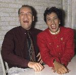 Amsterdam, 3 Januari 1990
Patty Brard met haar nieuwe vriend Gert Berg