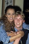 Hilversum, 4 Mei 1996
Patty Brard met haar nieuwe vriend Dave Heijneman (DJ Dave )