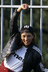 Amsterdam, 21 September 1999
Patty Brard in een sportieve Adidas outfit