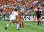 Munchen, 25 Juni 1988 Finale Europees Kampioenschap 1988
Nederland-Rusland met een eindstand van 2-0
Adri v Tiggelen
EK 1988
