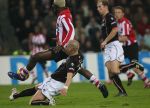 Eindhoven, Kompetitiewedstrijd PSV-AZ, eindstand 2-3
Seizoen 2006/2007
Arouna kone in duel met Demy de Zeeuw